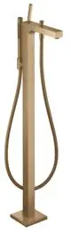 AXOR-HG-AXOR-Citterio-Einhebel-Wannenmischer-bodenstehend-mit-Pingriff-Brushed-Bronze-39451140 gallery number 1